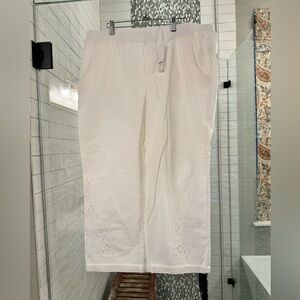 Chicos true white ankle‎ pants – #NWT–Size3–XL